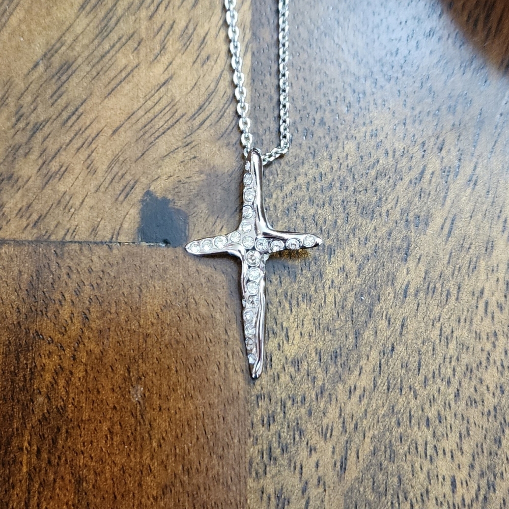 Alexis Bittar Cross Pendant Necklace